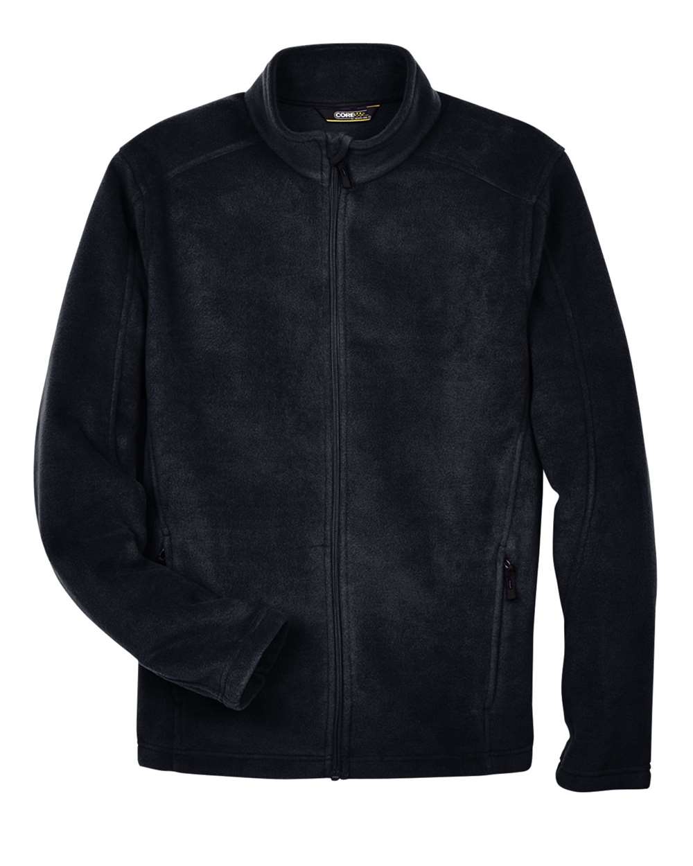 Core365 Men's Tall Journey Fleece Jacket - 88190T Black