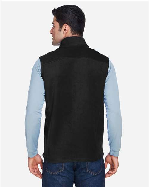 Core365 Men's Journey Fleece Vest - 88191 Black
