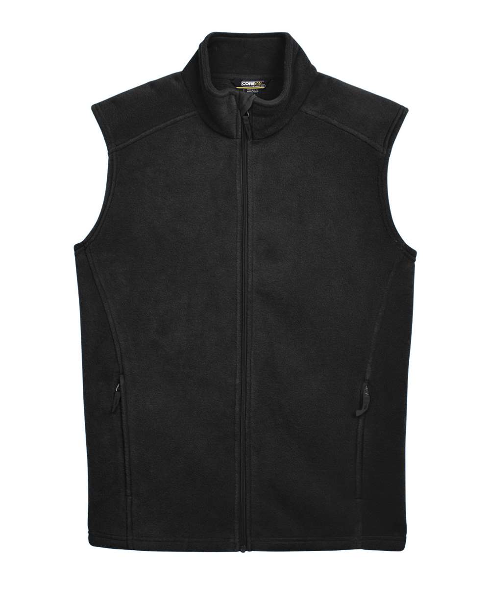 Core365 Men's Tall Journey Fleece Vest - 88191T Black