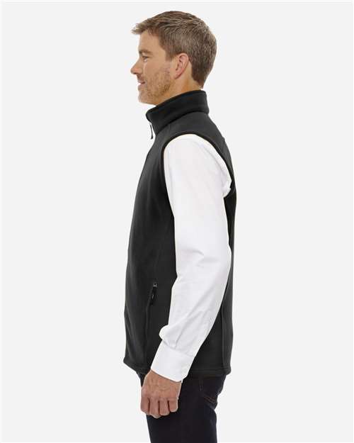 Core365 Men's Tall Journey Fleece Vest - 88191T Black