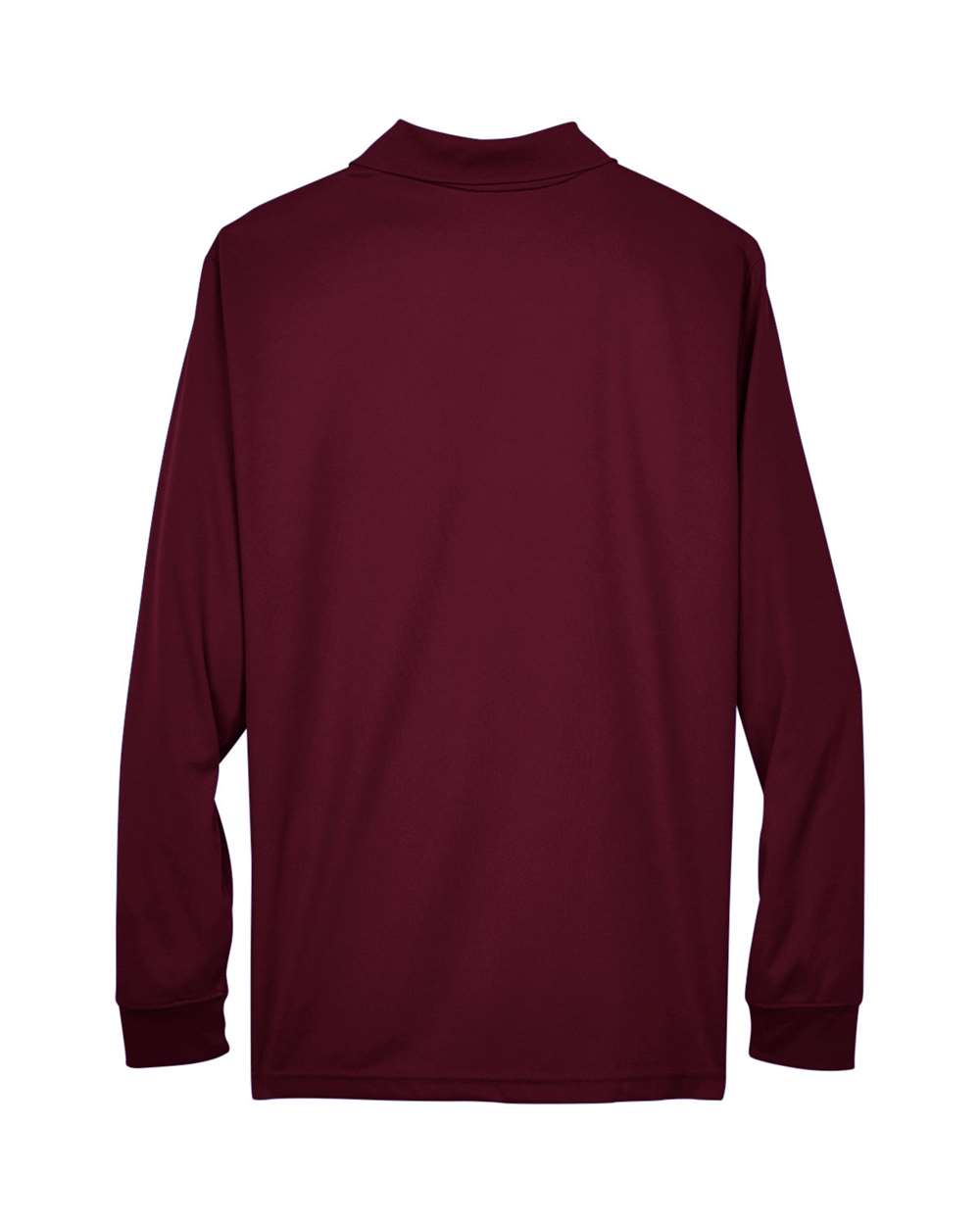 Core365 Men's Pinnacle Performance Long Sleeve Piqué Polo - 88192 Burgundy