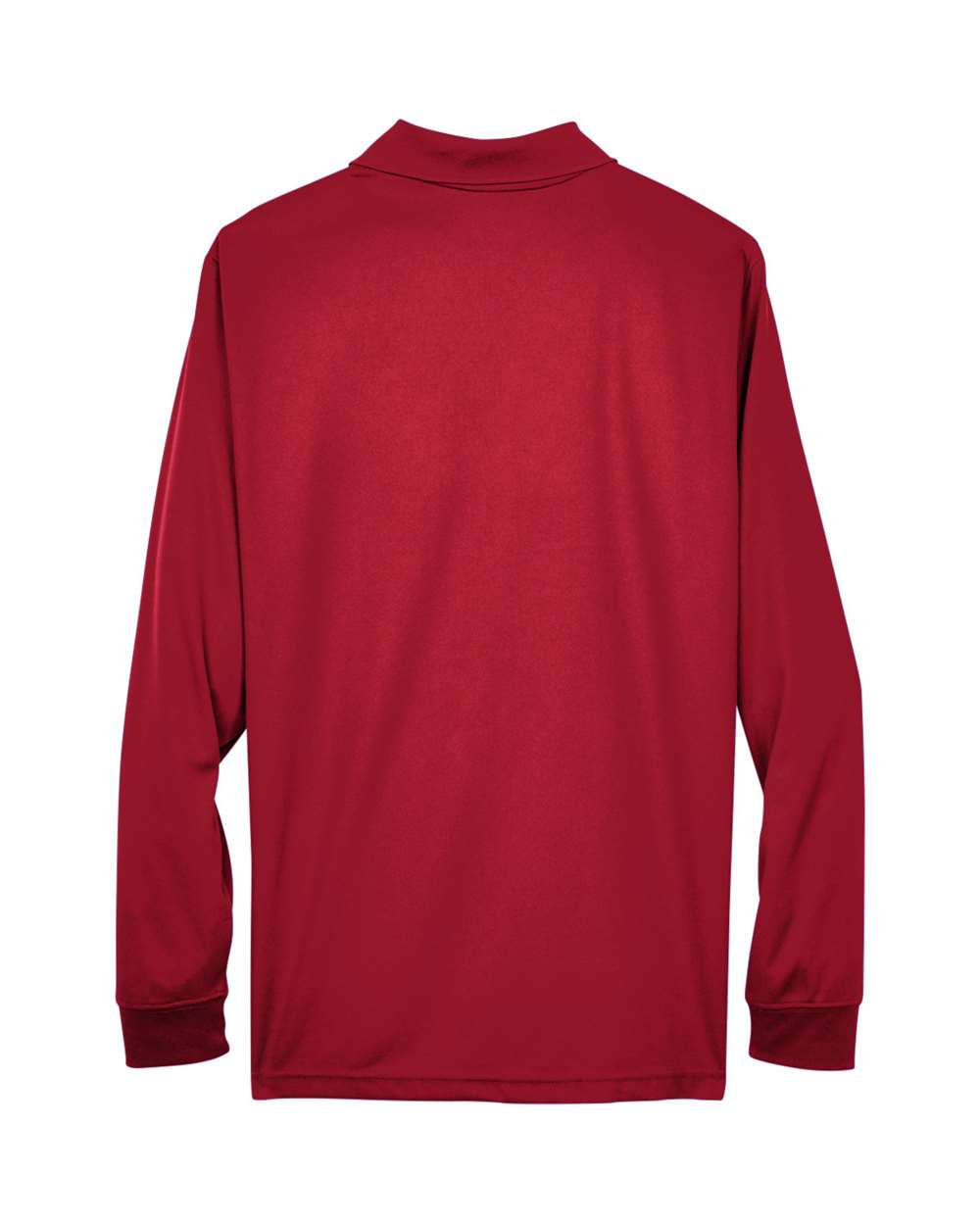Core365 Men's Pinnacle Performance Long Sleeve Piqué Polo - 88192 Classic Red