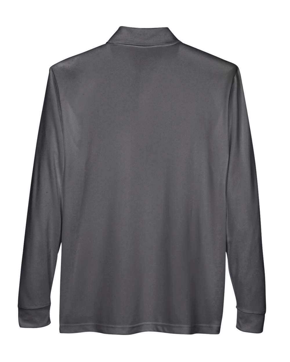 Core365 Men's Pinnacle Performance Long Sleeve Piqué Polo with Pocket - 88192P Carbon
