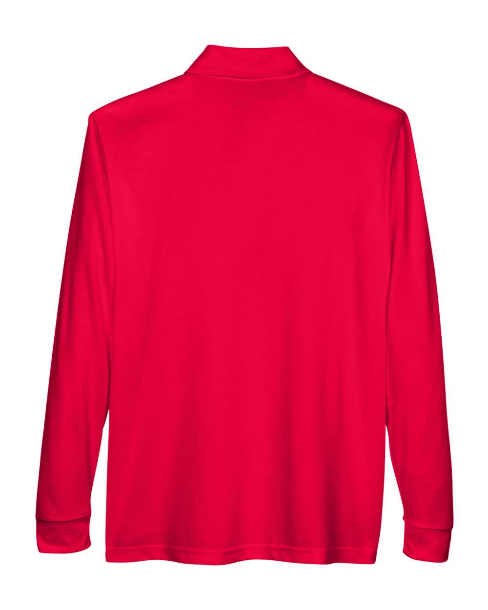Core365 Men's Pinnacle Performance Long Sleeve Piqué Polo with Pocket - 88192P Classic Red