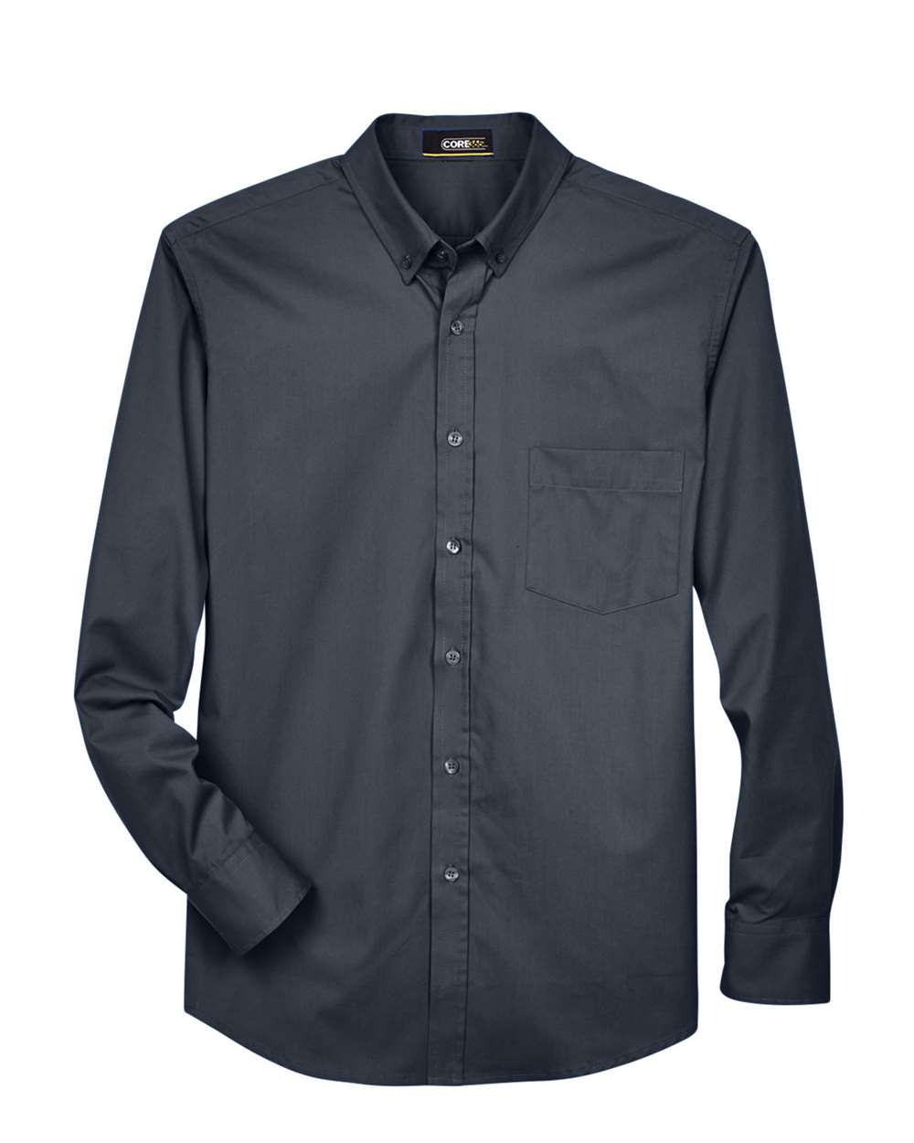 Core365 Men's Operate Twill Dress Shirt - 88193 Carbon