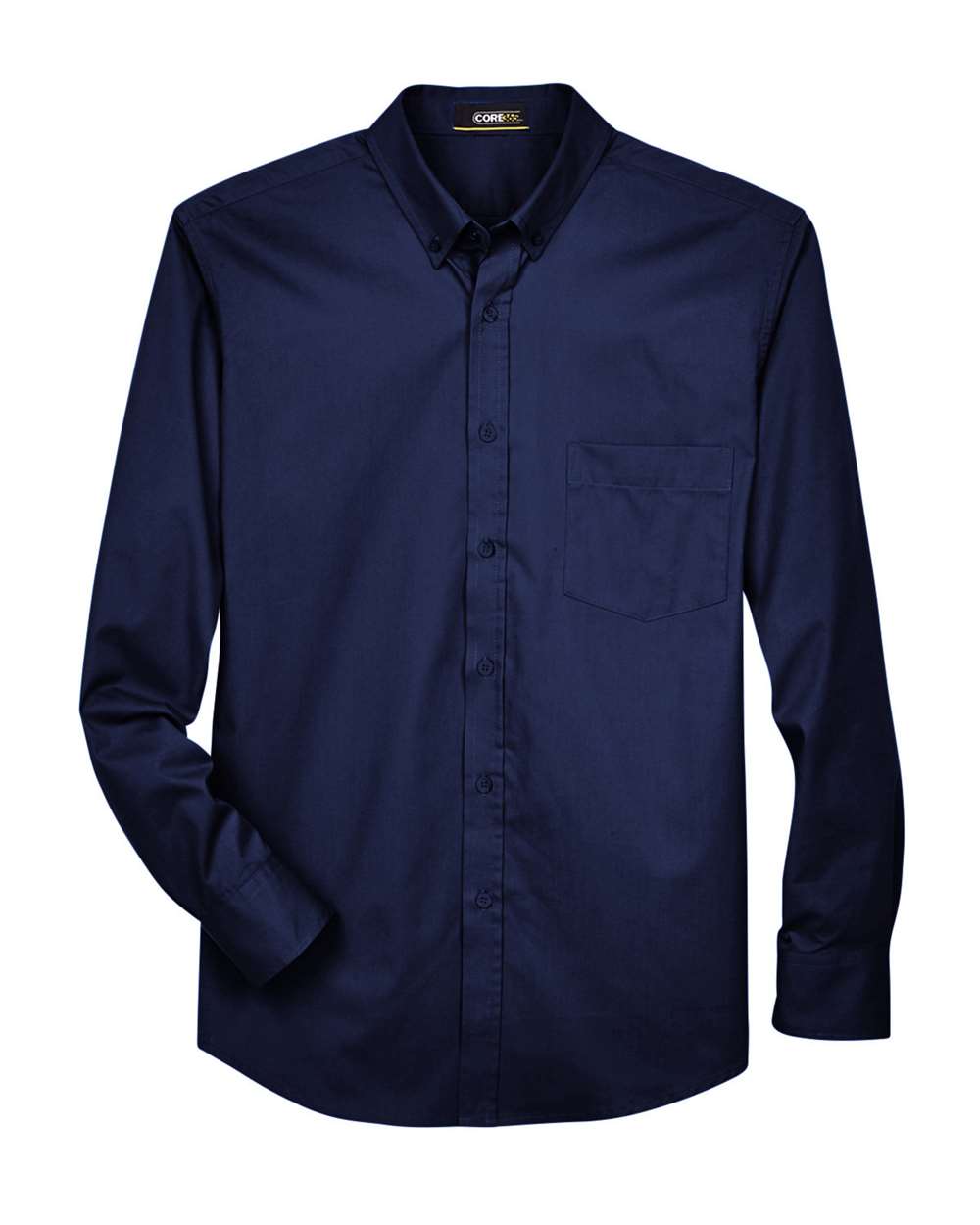 Core365 Men's Operate Twill Dress Shirt - 88193 Classic Navy