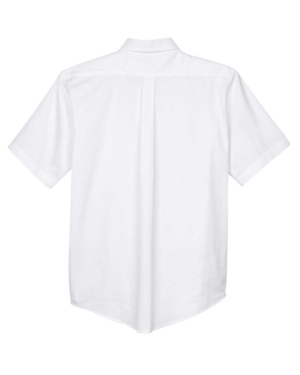 Core365 Men's Optimum Short Sleeve Twill Dress Shirt - 88194 White