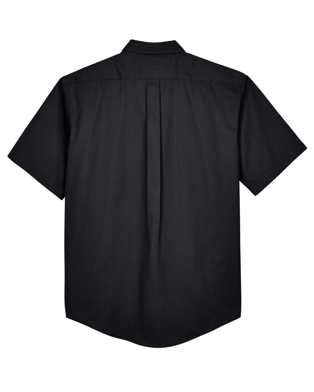 Core365 Men's Optimum Short Sleeve Twill Dress Shirt - 88194 Black