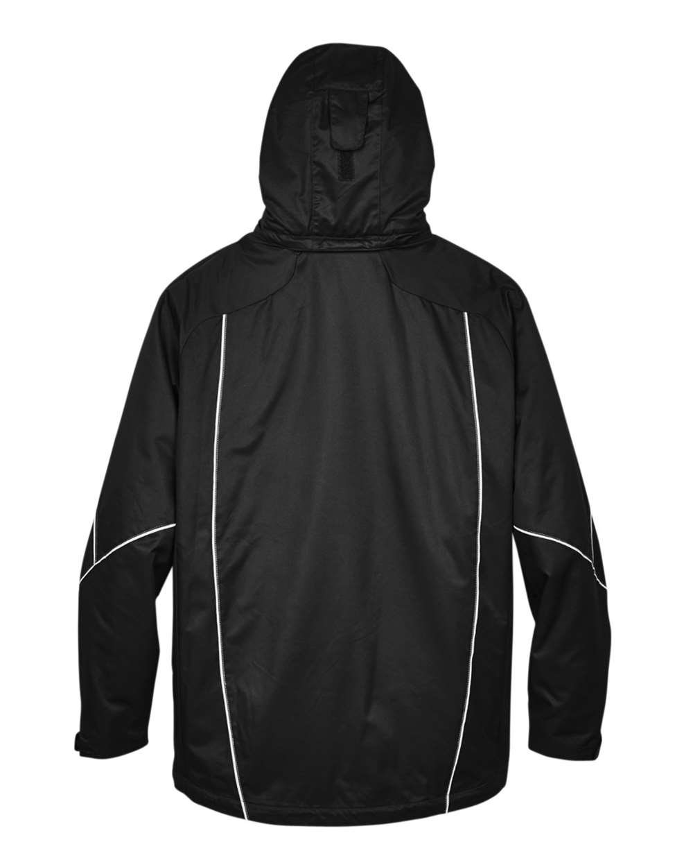 North End Men's Angle 3-In-1 Jacket with Bonded Fleece Liner - 88196 Black