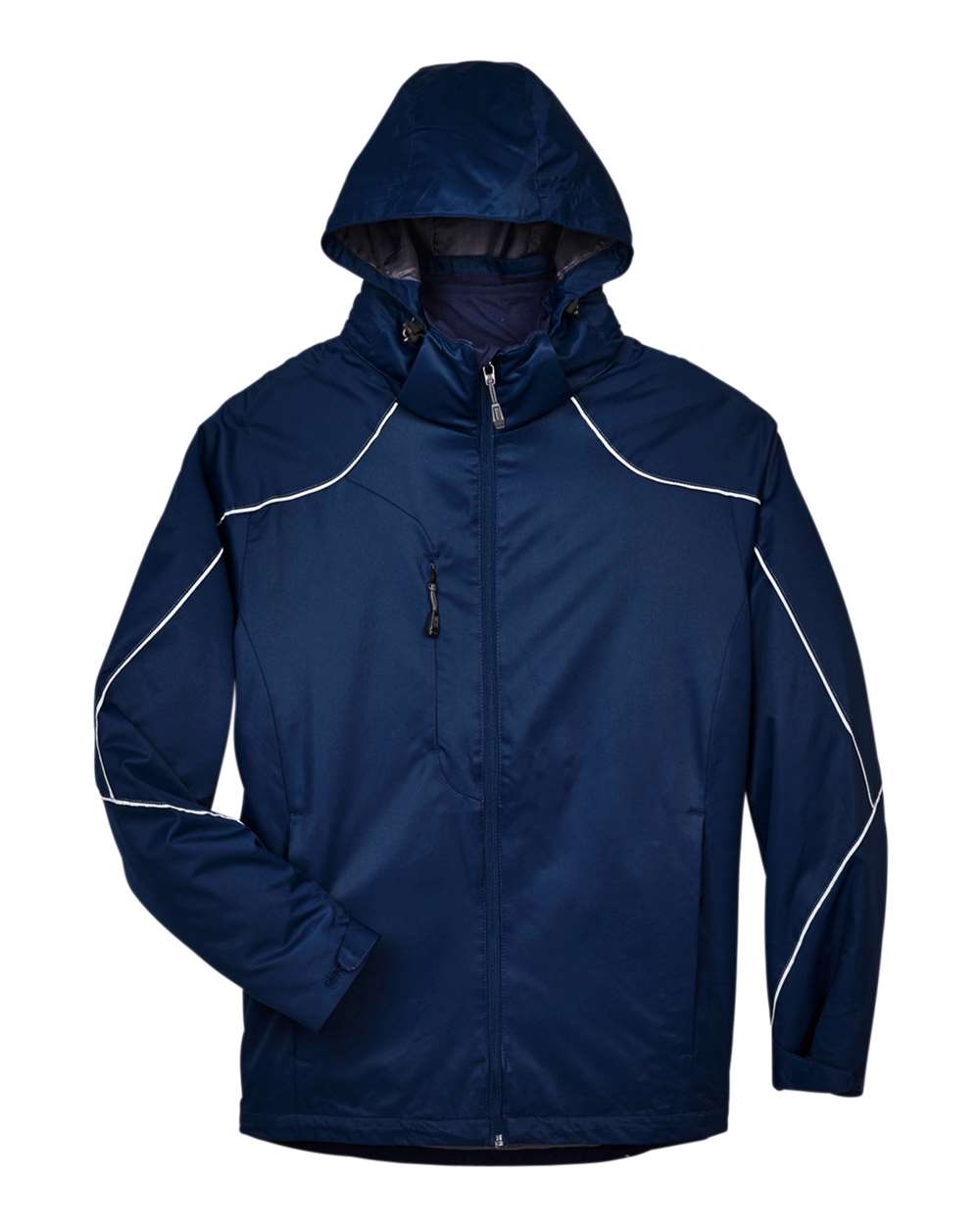 North End Men's Angle 3-In-1 Jacket with Bonded Fleece Liner - 88196 Night