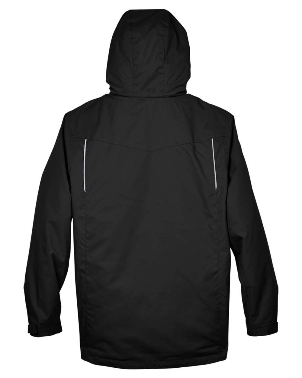 Core365 Men's Tall Region 3-in-1 Jacket with Fleece Liner - 88205T Black