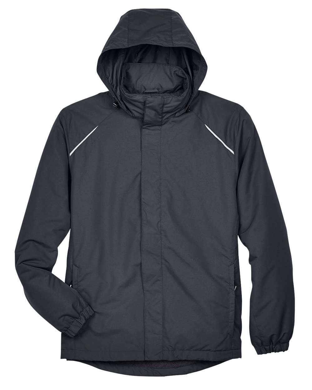 Core365 Men's Profile Fleece-Lined All-Season Jacket - 88224 Carbon