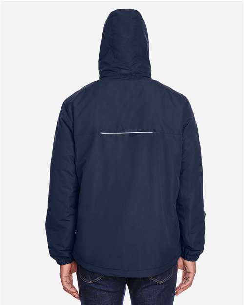 Core365 Men's Tall Profile Fleece-Lined All-Season Jacket - 88224T Classic Navy