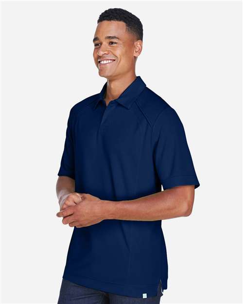 North End Men's Recycled Polyester Performance Pique Polo - 88632 Night