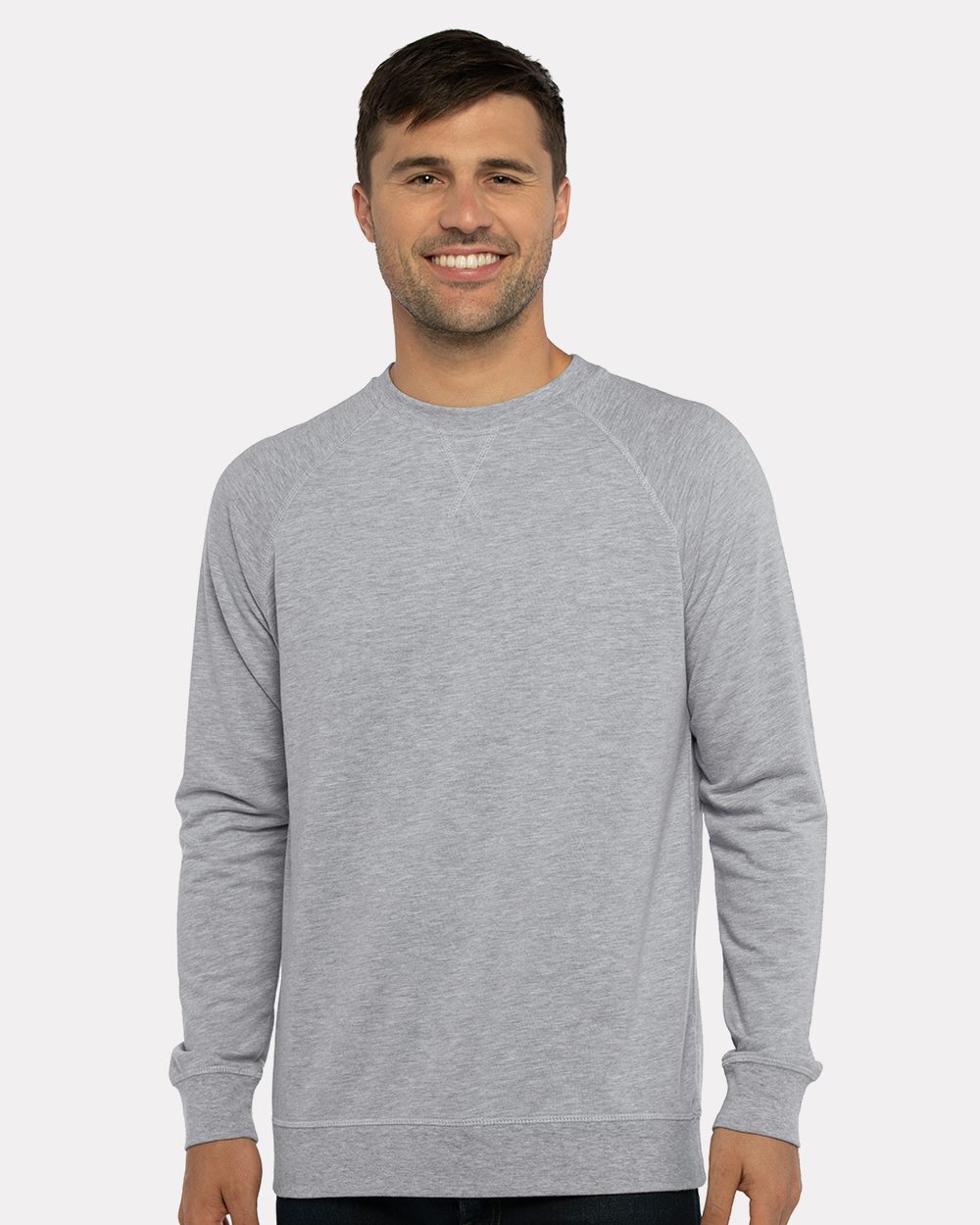 Next Level Unisex Laguna Raglan Crewneck Sweatshirt - 9000 - 9000N