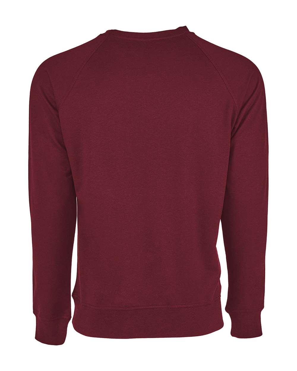 Next Level Unisex Laguna Raglan Crewneck Sweatshirt - 9000 - 9000N Cardinal