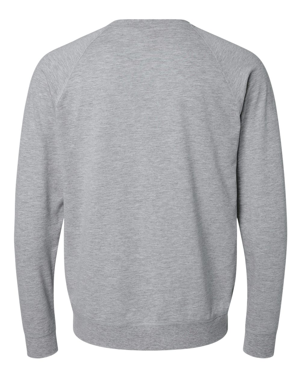 Next Level Unisex Laguna Raglan Crewneck Sweatshirt - 9000 - 9000N Heather Grey