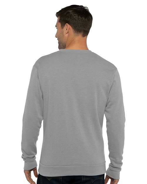 Next Level Unisex Malibu Crewneck Sweatshirt - 9002 - 9002N Heather Grey