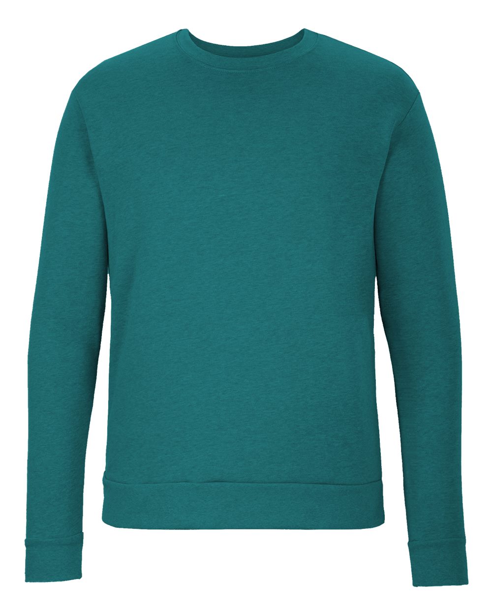 Next Level Unisex Malibu Crewneck Sweatshirt - 9002 - 9002N Heather Teal