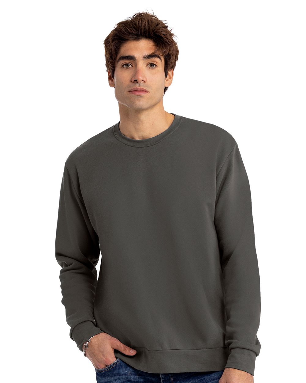 Next Level Unisex Santa Barbara Crewneck Sweatshirt - 9003 - 9003N