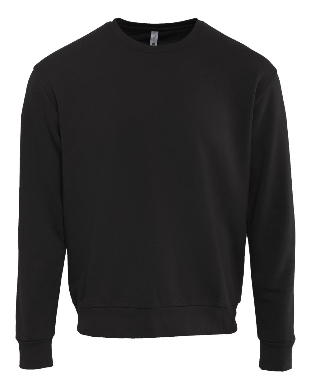 Next Level Unisex Santa Barbara Crewneck Sweatshirt - 9003 - 9003N Black