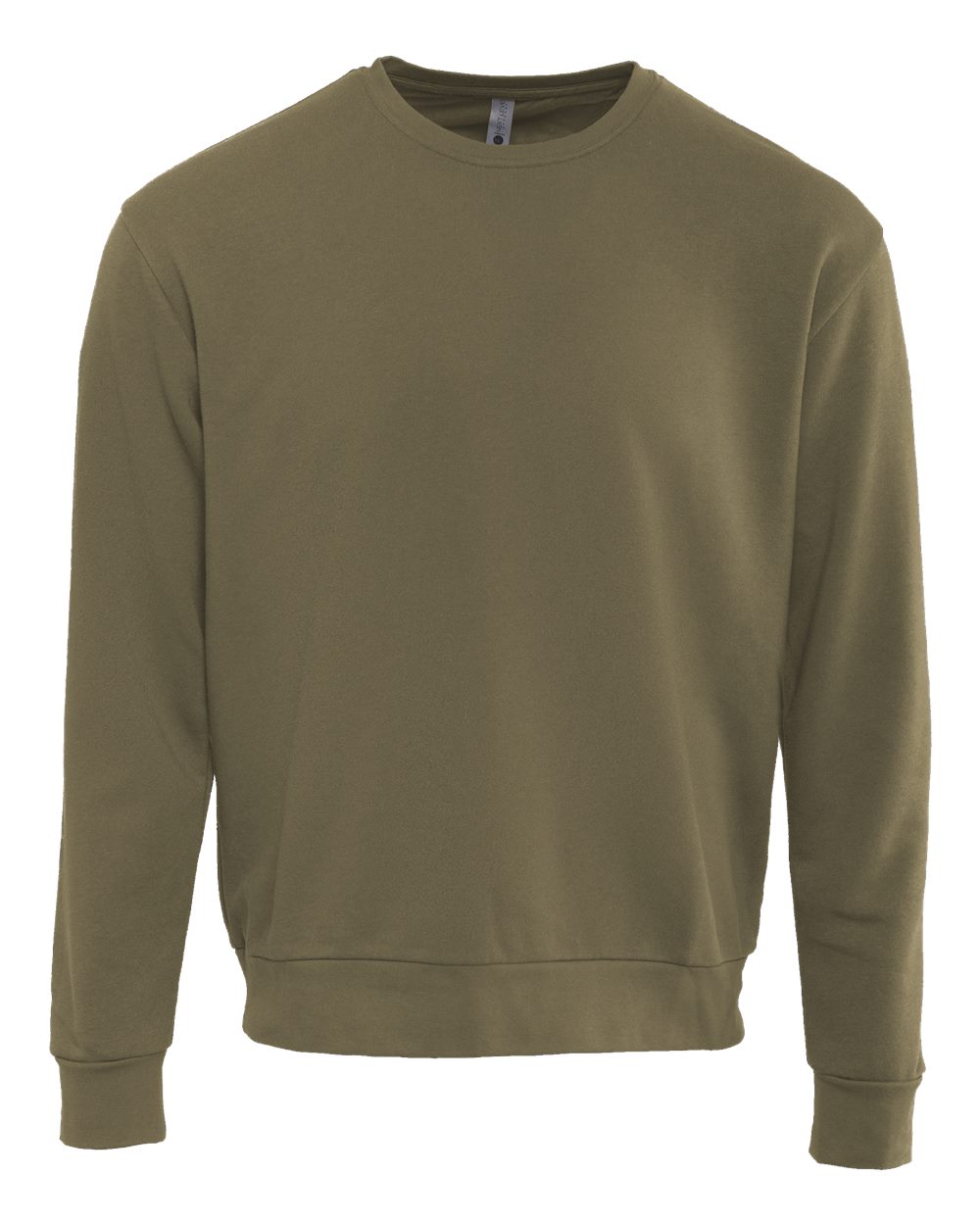 Next Level Unisex Santa Barbara Crewneck Sweatshirt - 9003 - 9003N Military Green