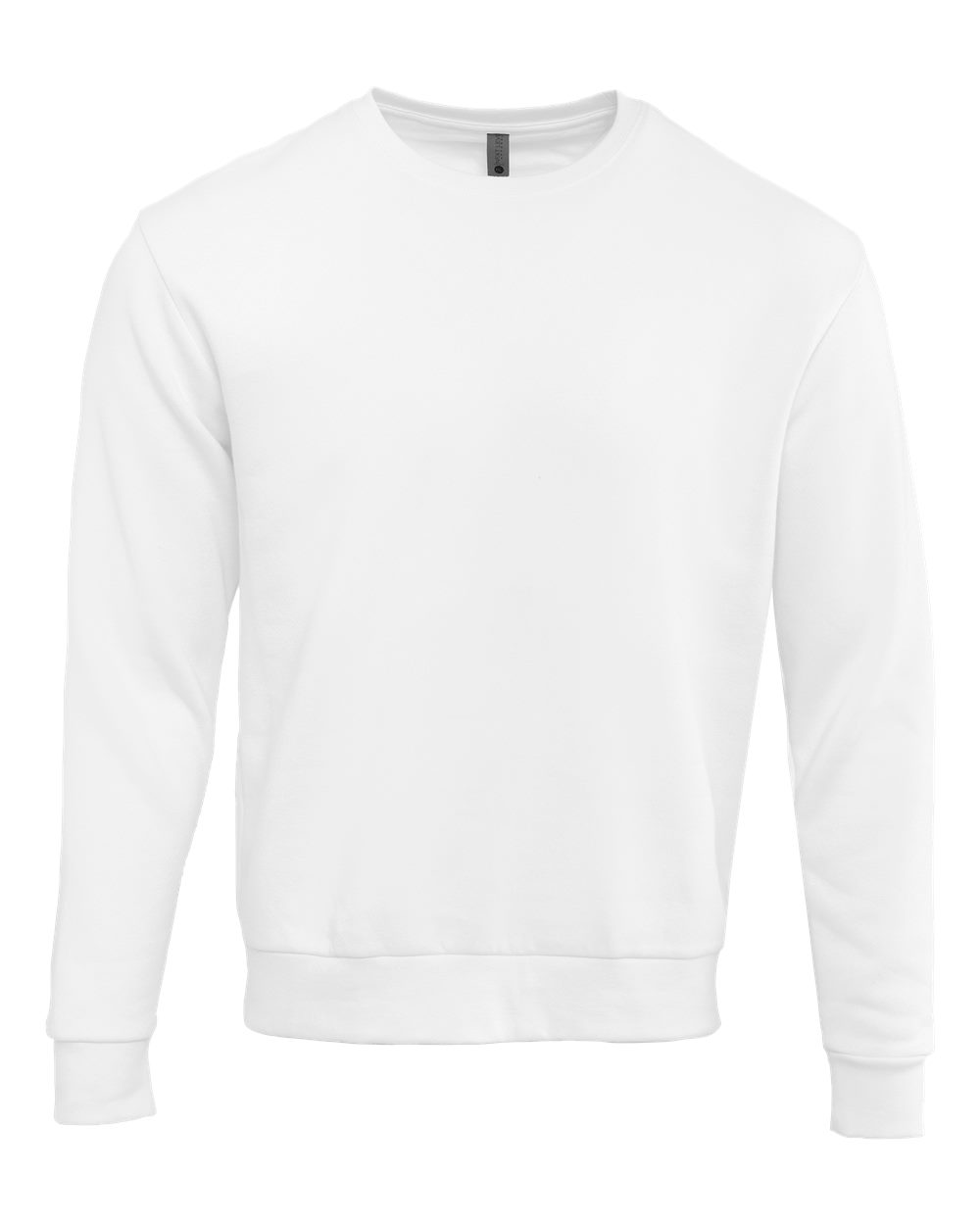 Next Level Unisex Santa Barbara Crewneck Sweatshirt - 9003 - 9003N White