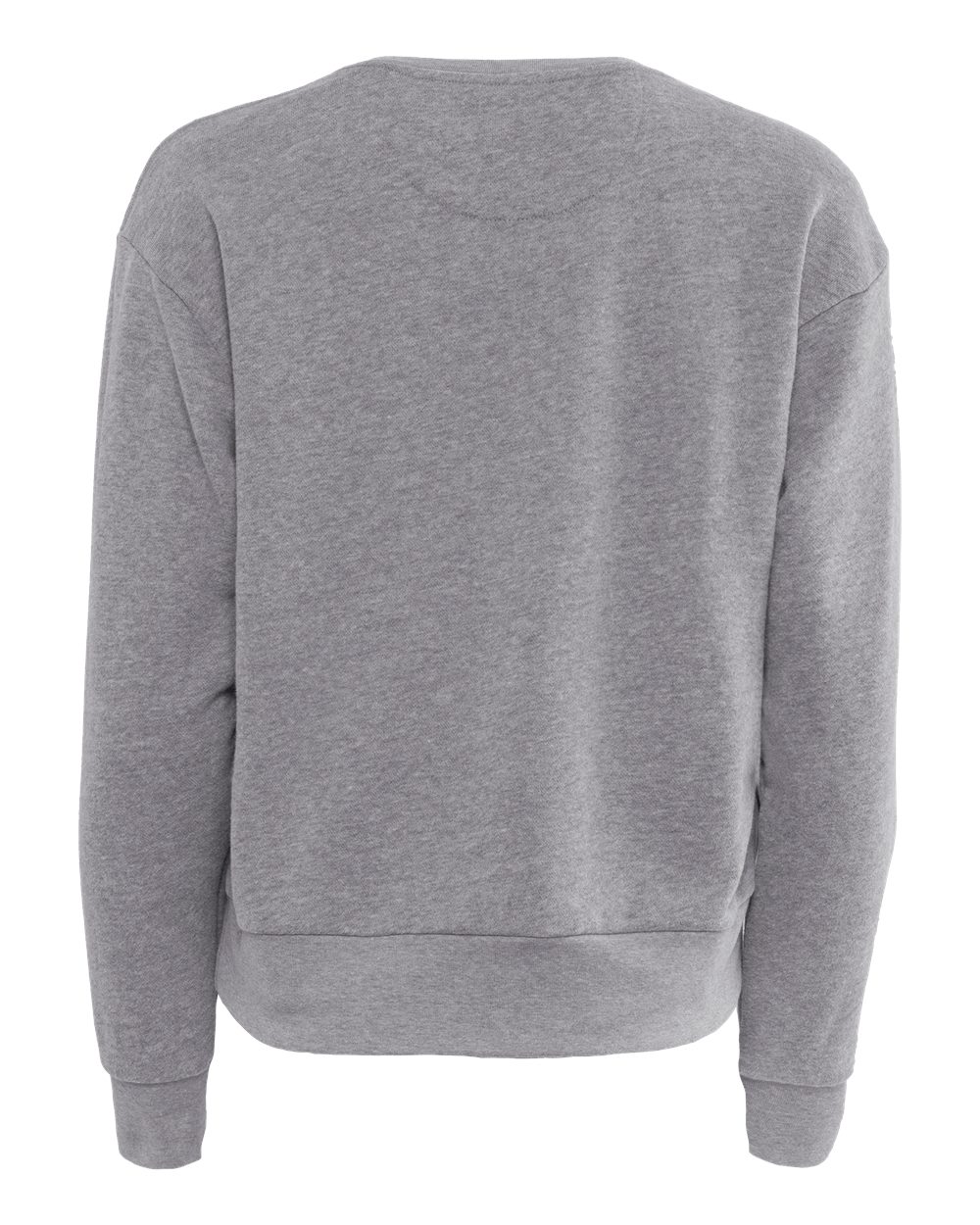 Next Level Women's Laguna Sueded Crewneck Sweatshirt - 9084 Heather Grey