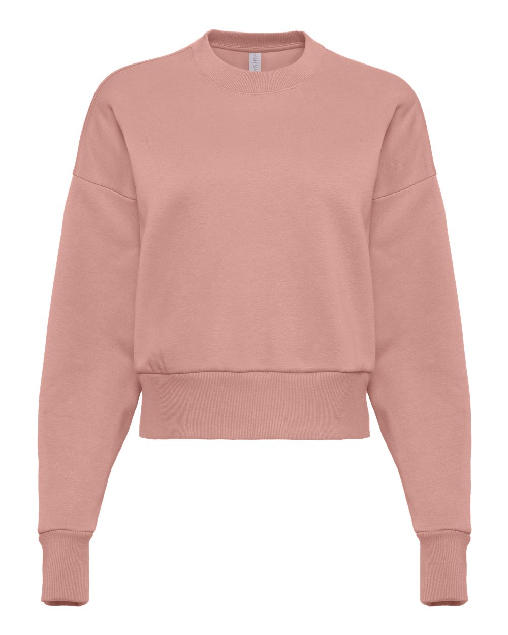 Next Level Women's Heavyweight Crewneck Sweatshirt - 9087 Desert Pink