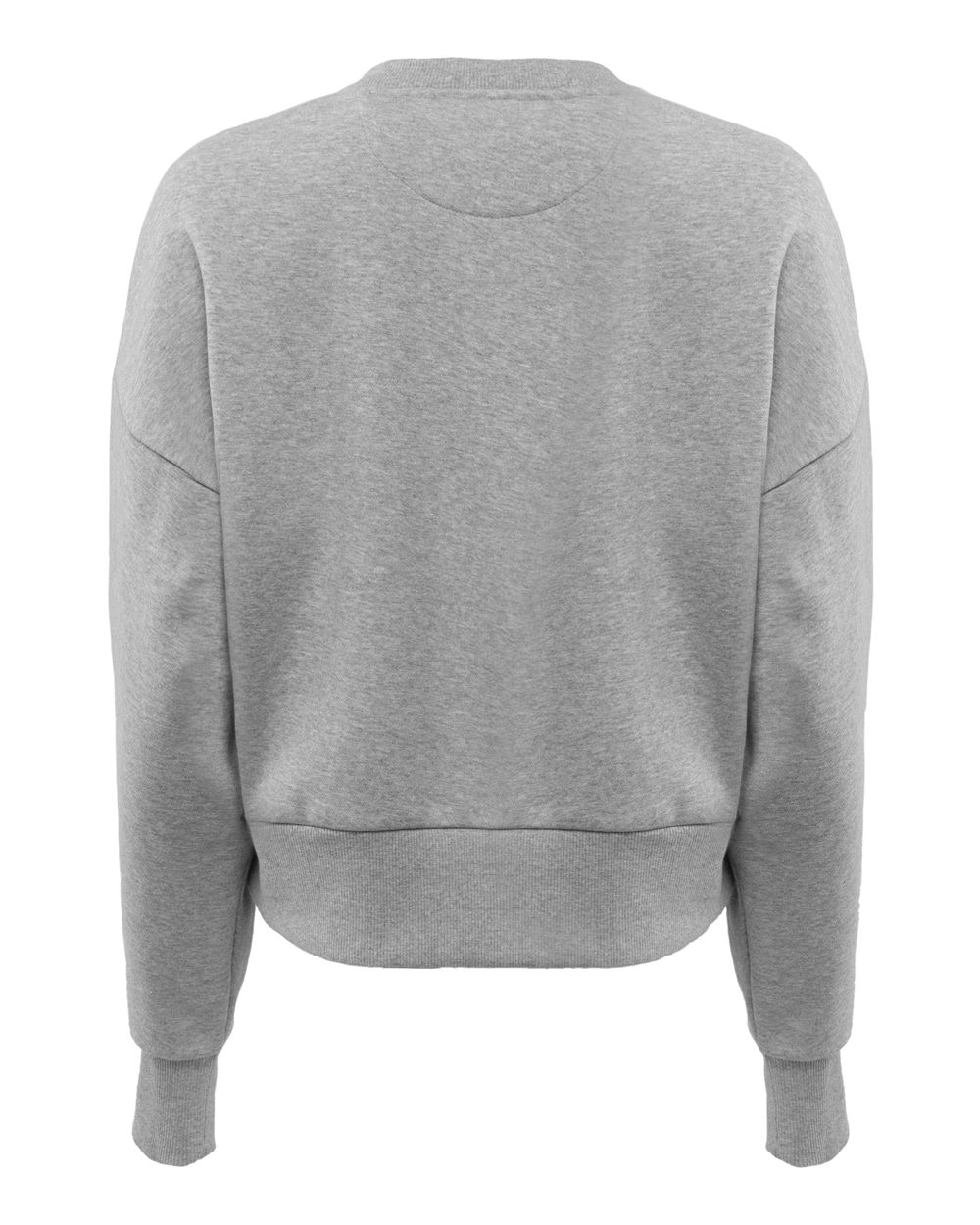 Next Level Women's Heavyweight Crewneck Sweatshirt - 9087 Heather Grey