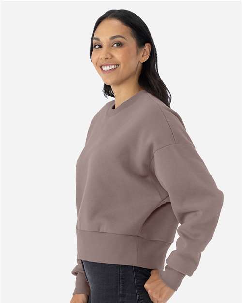 Next Level Women's Heavyweight Crewneck Sweatshirt - 9087 Shiitake