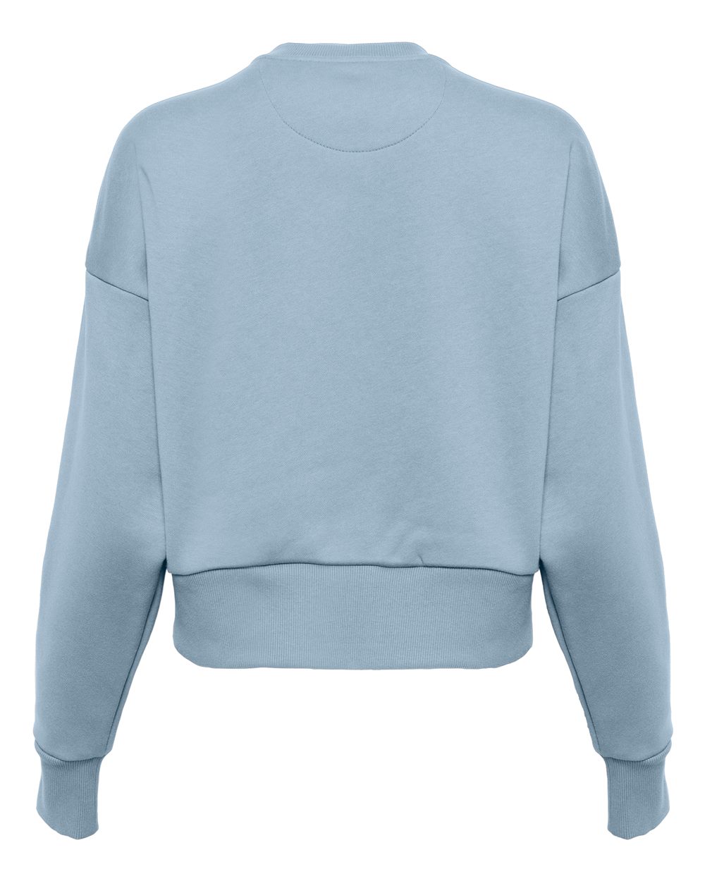 Next Level Women's Heavyweight Crewneck Sweatshirt - 9087 Stonewash Denim