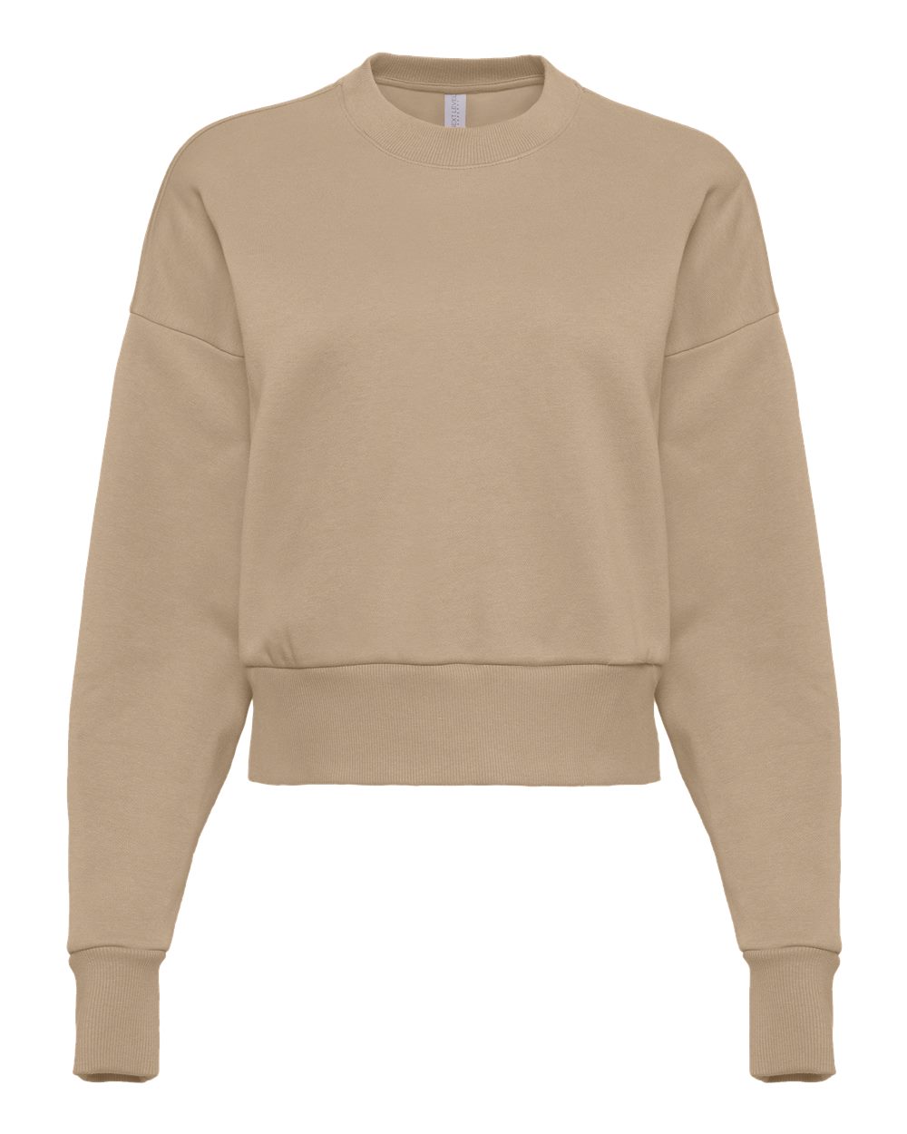 Next Level Women's Heavyweight Crewneck Sweatshirt - 9087 Tan