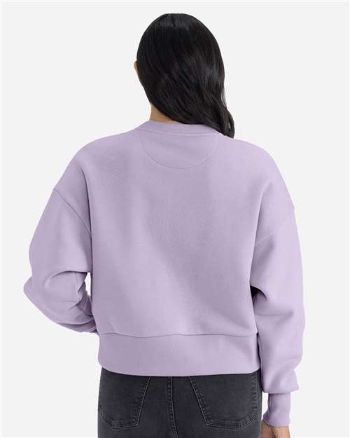 Next Level Women's Heavyweight Crewneck Sweatshirt - 9087 Lavender