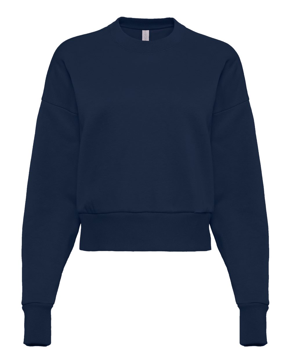 Next Level Women's Heavyweight Crewneck Sweatshirt - 9087 Midnight Navy