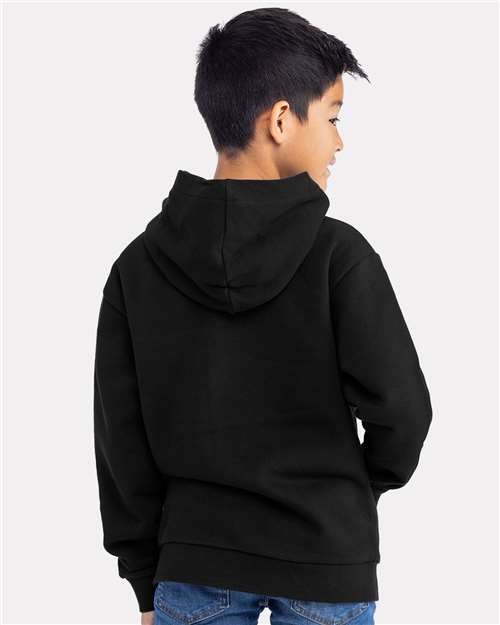 Next Level Youth Fleece Hoodie Sweatshirt - 9113 Black