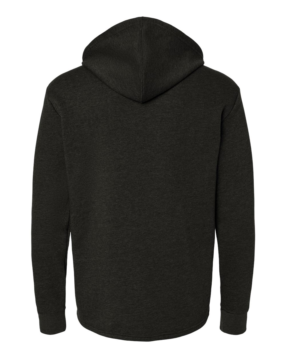 Next Level Unisex Malibu Welt Pocket Hoodie Sweatshirt - 9300 Heather Black