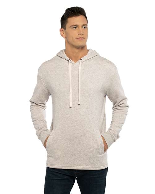 Next Level Unisex Malibu Welt Pocket Hoodie Sweatshirt - 9300 Oatmeal