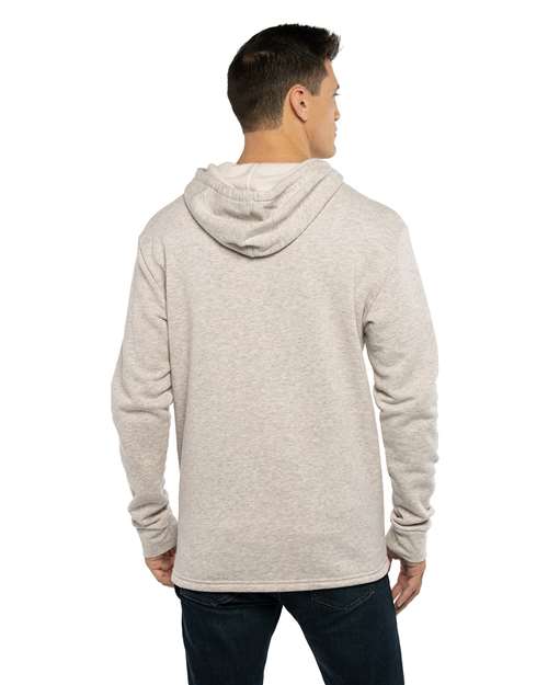 Next Level Unisex Malibu Welt Pocket Hoodie Sweatshirt - 9300 Oatmeal