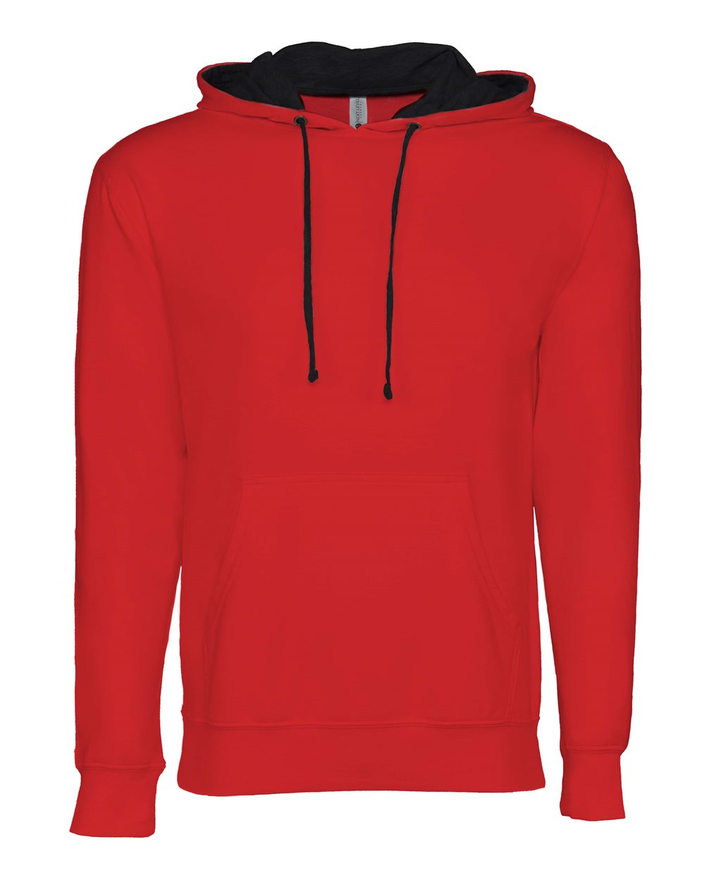 Next Level Unisex Laguna Hoodie Sweatshirt - 9301 - 9301N Red- Black