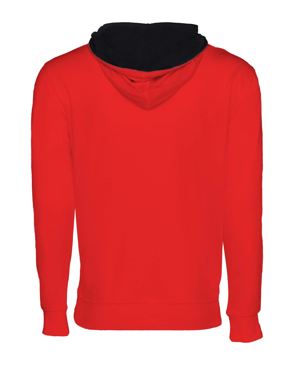 Next Level Unisex Laguna Hoodie Sweatshirt - 9301 - 9301N Red- Black