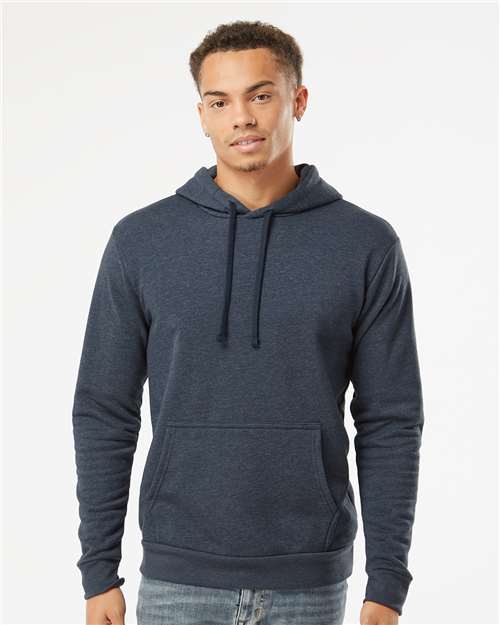Next Level Unisex Malibu Hoodie Sweatshirt - 9302 Heather Midnight Navy