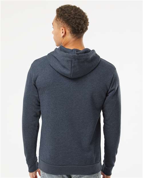 Next Level Unisex Malibu Hoodie Sweatshirt - 9302 Heather Midnight Navy