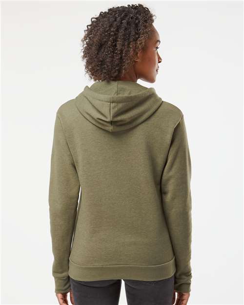 Next Level Unisex Malibu Hoodie Sweatshirt - 9302 Heather Military Green