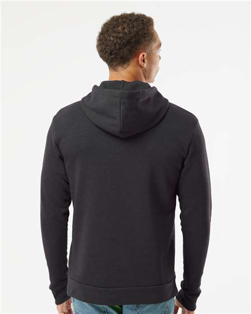 Next Level Unisex Malibu Hoodie Sweatshirt - 9302 Heather Black