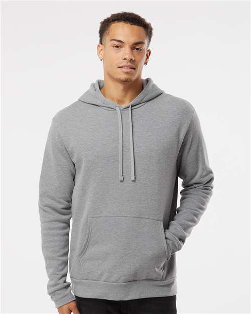 Next Level Unisex Malibu Hoodie Sweatshirt - 9302 Heather Grey