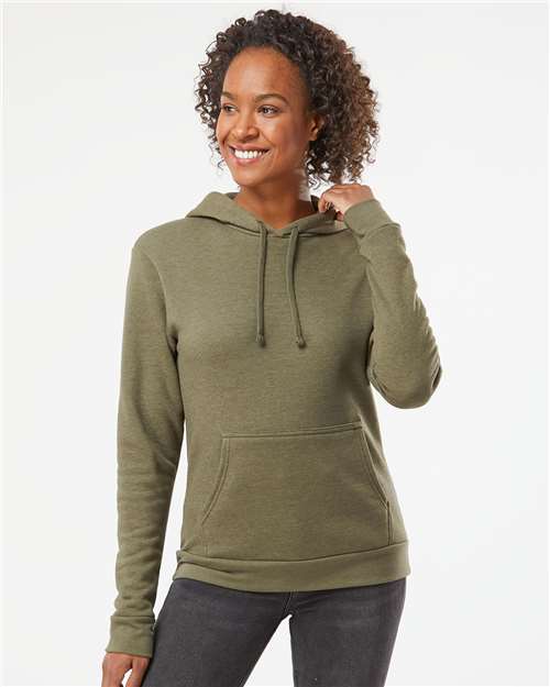 Next Level Unisex Malibu Hoodie Sweatshirt - 9302 Heather Military Green
