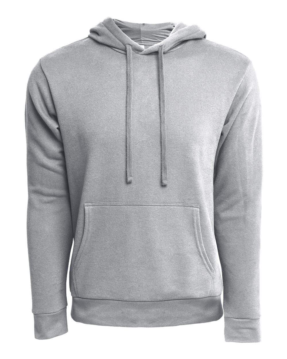 Next Level Unisex Laguna Sueded Hoodie Sweatshirt - 9304 Heather Grey