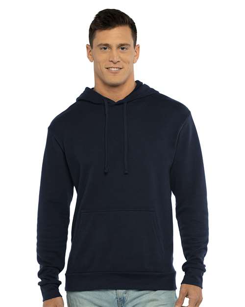 Next Level Unisex Laguna Sueded Hoodie Sweatshirt - 9304 Midnight Navy