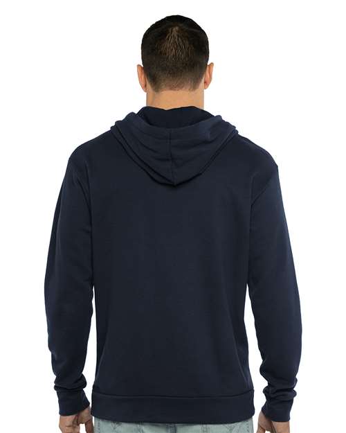 Next Level Unisex Laguna Sueded Hoodie Sweatshirt - 9304 Midnight Navy